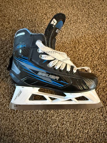 2024 Bauer GSX Hockey Goalie Skates Regular Width Size 3 (Used)