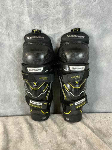 Youth Bauer Supreme Mach Shin Pads 9" (Used)