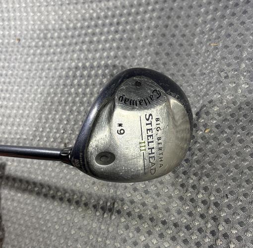Callaway Steelhead III 9 Fairway Wood 24* System III Regular Graphite Mens RH