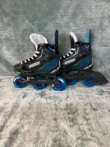 Youth Bauer XLP Inline Skates Regular Width Size 13.5 (Used)