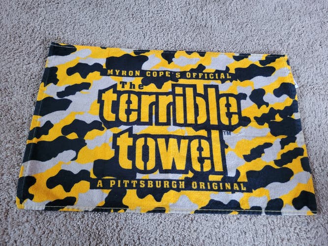 Pittsburgh Steelers NFL Camouflage Terrible Towel
