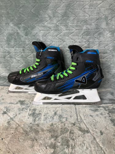 Intermediate Bauer GSX Hockey Goalie Skates Regular Width Size 4.5 (Used)