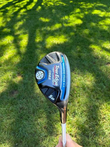 Tour Edge Hot Launch C522 5 Hybrid 25 Fubuki HL Stiff Flex 38" NICE