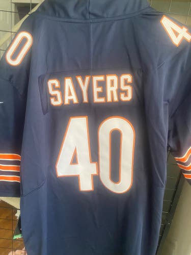 Black Large Adult Unisex Nike Jersey (New) Gayle Sayers