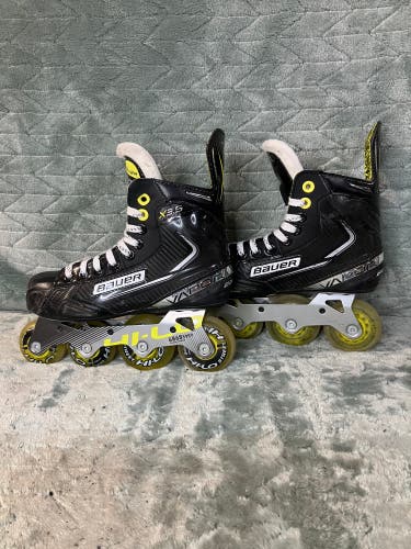 Junior Bauer Vapor X3.5 Inline Skates Regular Width Size 2.5 (Used)