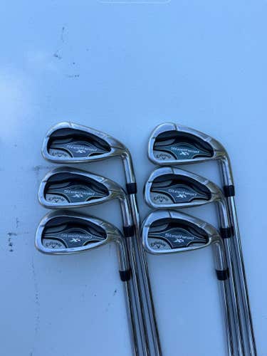 Callaway Steelhead XR Iron Set 5-PW XP 95 R300 Regular Flex NICE