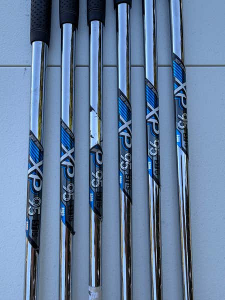 Callaway Steelhead XR Iron Set 5-PW XP 95 R300 Regular Flex NICE