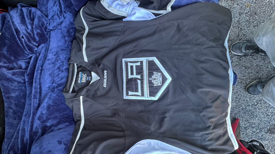LA Kings Goalie Cut Men's Bauer Jersey (New)