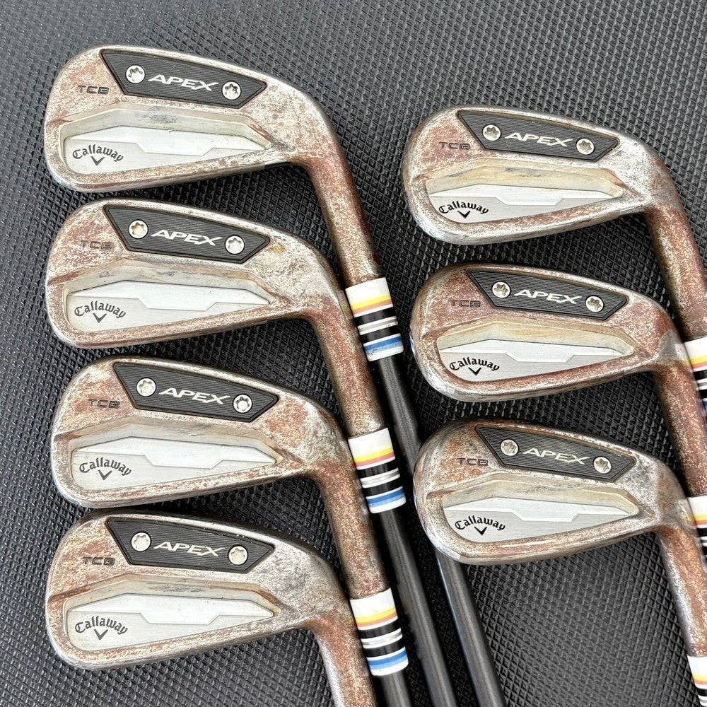 CALLAWAY APEX TCB 2024 RAW IRON SET 4-P (HEADS ONLY