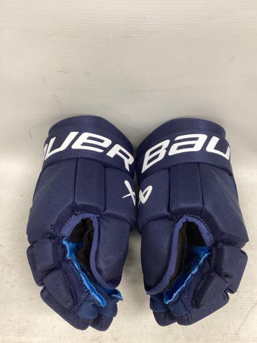 Used Bauer X GLOVES Intermediate Gloves Navy Blue 13" 11851-S000053780