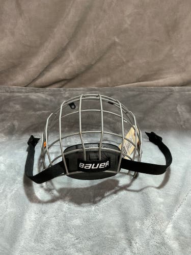 Small Junior Bauer True Vision Cages, Visors & Shields Full Cage (Used)