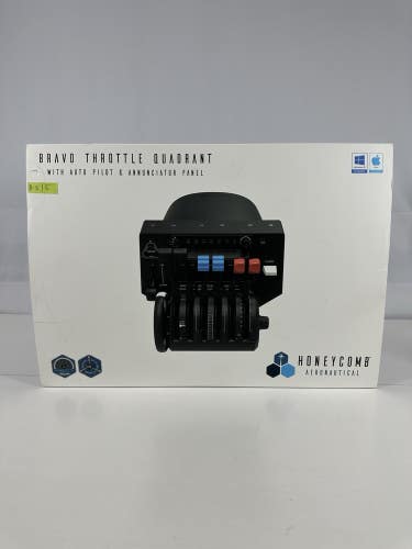#515 Bravo Throttle Quadrant Honeycomb Aeronautical PC Flight Simulator OPEN BOX