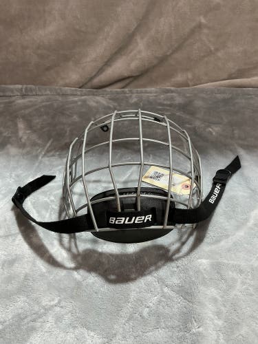 Large Senior Bauer True Vision Cages, Visors & Shields Full Cage (Used)