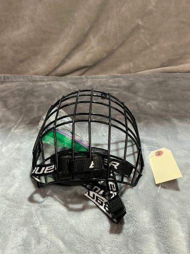 Small Junior Bauer RBE III Cages, Visors & Shields Full Cage (Used)