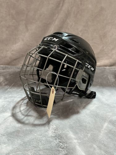 Black Medium CCM Tacks 310 Helmet (Used)