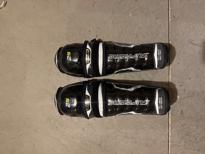 Senior Bauer Supreme 2S 14" Shin Pads (New)