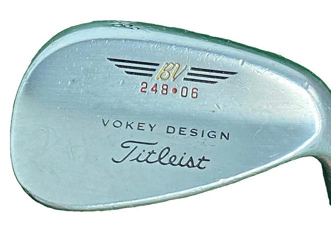 Titleist Vokey Satin Pitching Wedge 48*06 RH Stiff Steel 35.5" New Midsize Grip