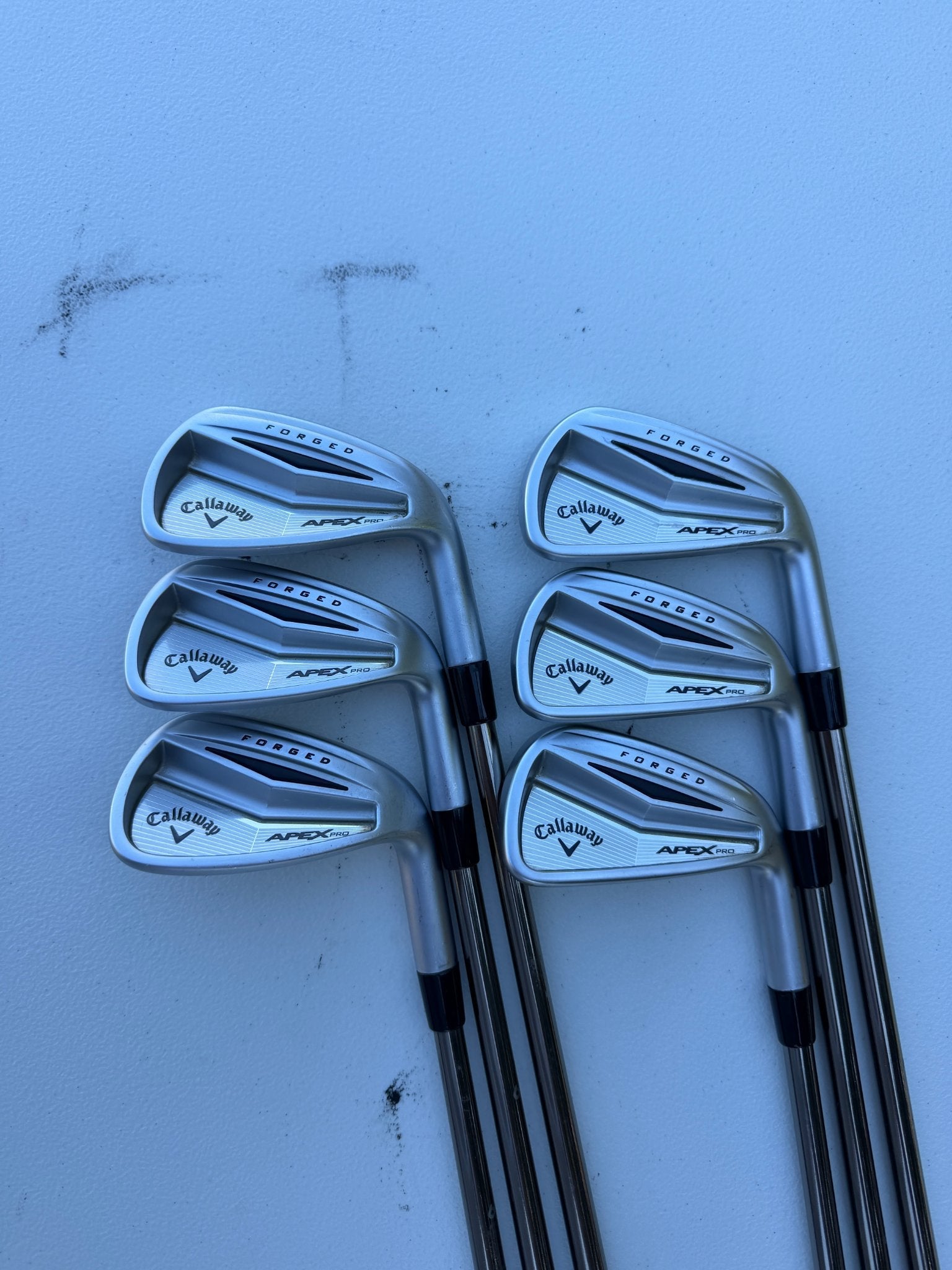Callaway Apex Pro Iron Set 5-PW Recoil ZT9 F3 Regular Flex +1.25