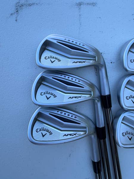 Callaway Apex Pro Iron Set 5-PW Recoil ZT9 F3 Regular Flex +1.25