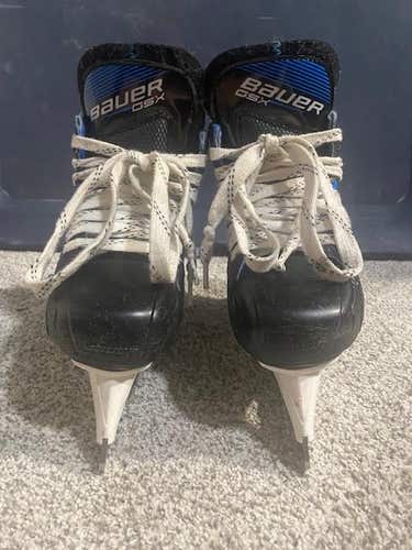Bauer GSX Hockey Goalie Skates Regular Width Size 3 (Used)