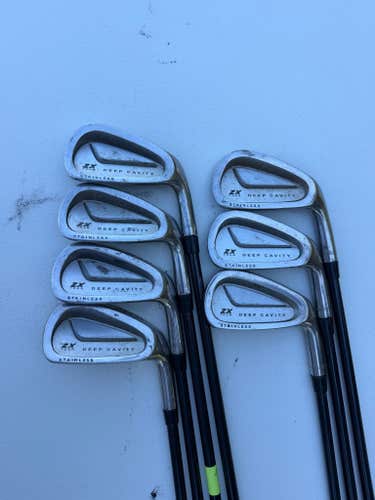 Ram ZX Tour Deep Cavity Iron Set 3-9 Concept Tour Regular Flex +1/2"