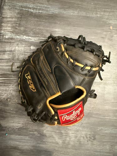 Rawlings R9 RH Catcher's Baseball Glove 32.5" (Used)