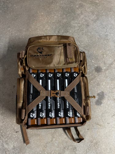 Evolution Fishing 3700 series Tackle Backpack