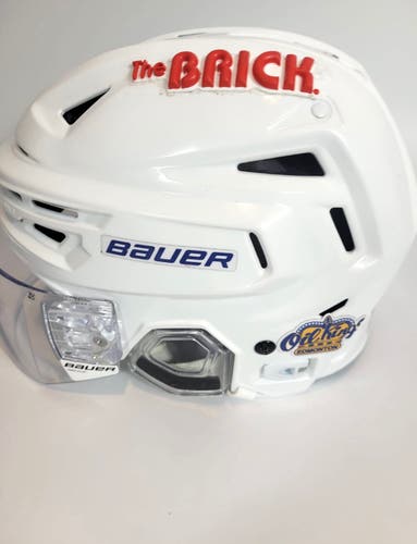 Medium Bauer Re-Akt 155 Helmet Pro Stock (Used)