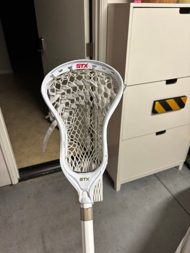 Adult lacrosse STX Fiber attack stick