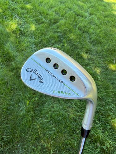 Callaway MD3 Milled Chrome S-Grind Lob Wedge 58 / 9 XP 95 S300 Stiff Flex 35"