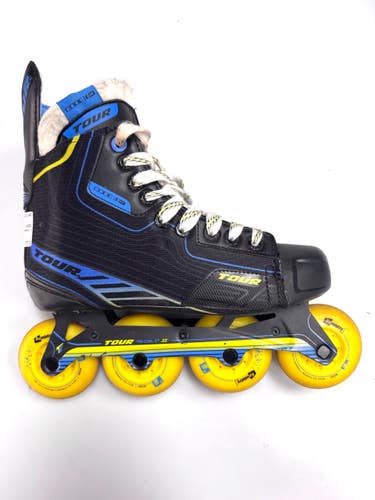 Used Tour Skate Roller Hockey Skates Black Youth 07.0 11860-S000316930