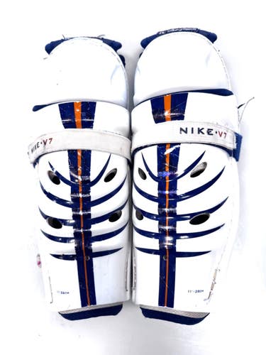 Used Nike V7 Junior Shin Guards White 11" 11860-C000316896