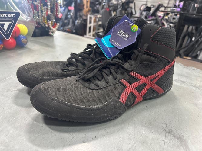 Used Asics Wrestling Shoes Black Senior 13 11337-S000498508