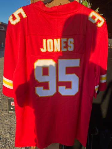 Red Medium Adult Unisex Nike Jersey (New) Jones