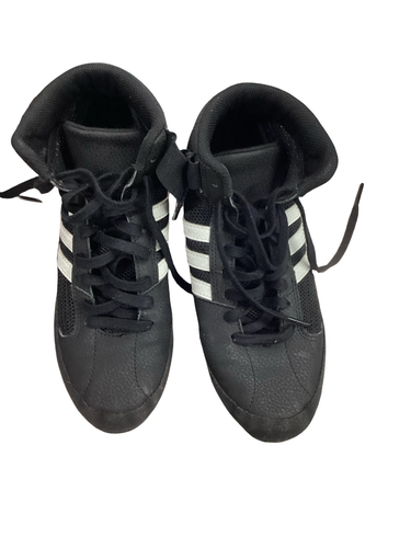 Used Adidas Wrestling Shoes Black Senior 5 11613-S000191523