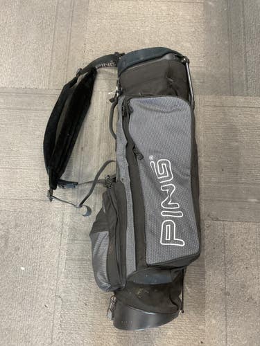 Used Ping HOOFER 2 Mens Stand Bag Black 11614-S000245468