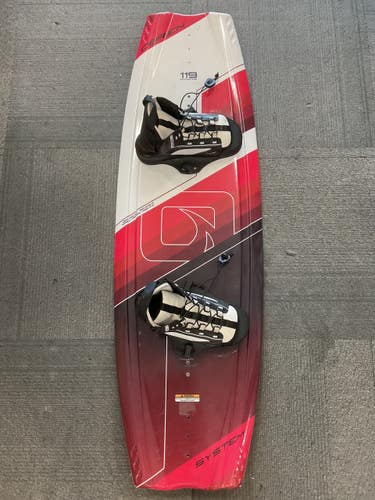 Used O'Brien SYSTEM Wakeboard White/Black/Red 119 cm 11614-S000245430