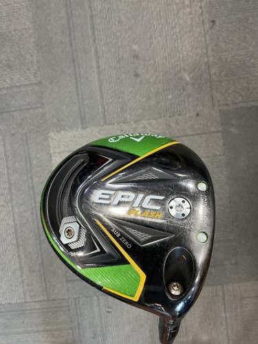 Used Callaway EPIC FLASH SUB ZERO Mens Driver RH 10.5 Degree 11614-S000245458