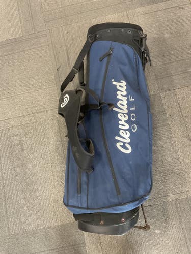 Used Cleveland STAND BAG Mens Stand Bag Navy Blue 11614-S000245471