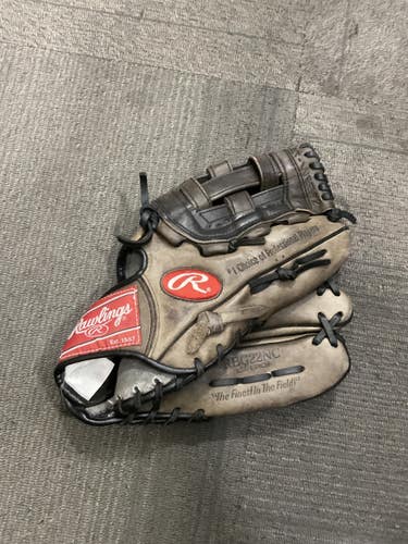 Used Rawlings PLAYER PREFERRED BB/SB Glove RH Throw Black 12 1/4" 11614-S000245470