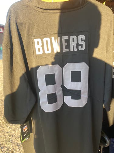 Black XXL Men's Nike Jersey (New) Brock Bowers