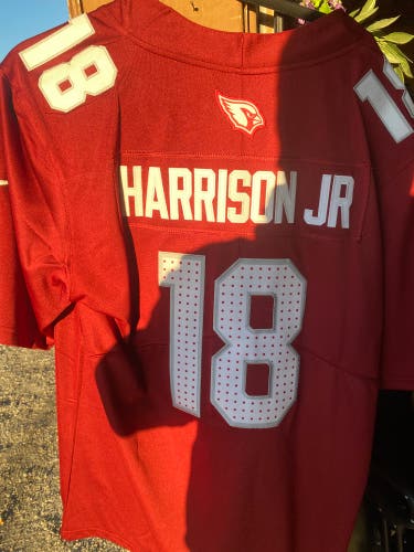Red Medium Adult Unisex Nike Jersey (New) Marvin Harrison JR