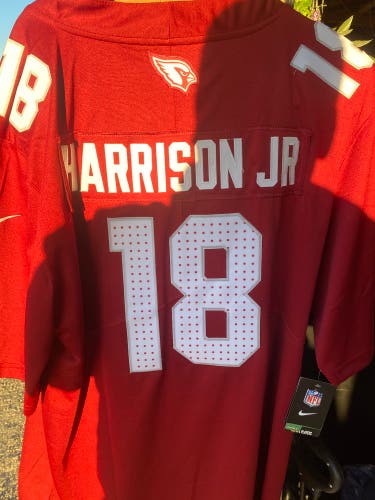 Red XL Adult Unisex Nike Jersey (New) Marvin Harrison JR