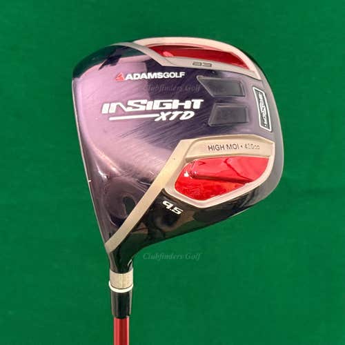 LH Adams a3 Insight 460cc XTD 9.5 Driver Aldila DVS 55-R Regular *Dent*