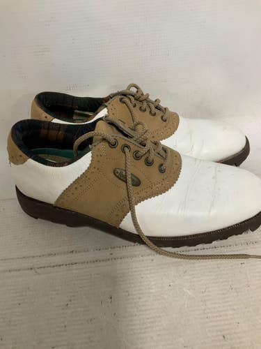 Used Foot Joy Mens Golf Shoes White Senior 7 11823-S000042281