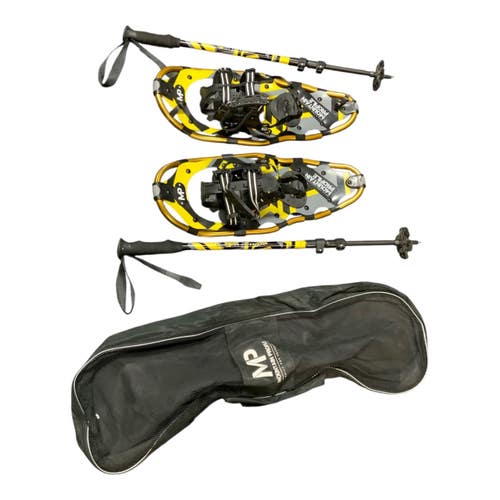 Used Yukon Charlie's MP MOUNTAIN PROFILE Snowshoes Mens Yellow 22" 11823-S000042272