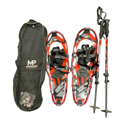 Used Yukon Charlie's MP MOUNTAIN PROFILE Snowshoes Mens Red 25" 11823-S000042273