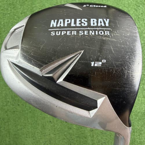 Naples Bay Super Senior Offset Driver 12 Graphite Design Pershing RR Senior Flex