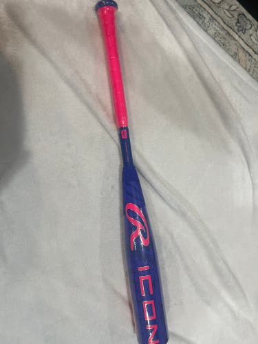 2027 Rawlings Icon Composite USSSA Certified Bat (-10) 17 oz 27" (New)