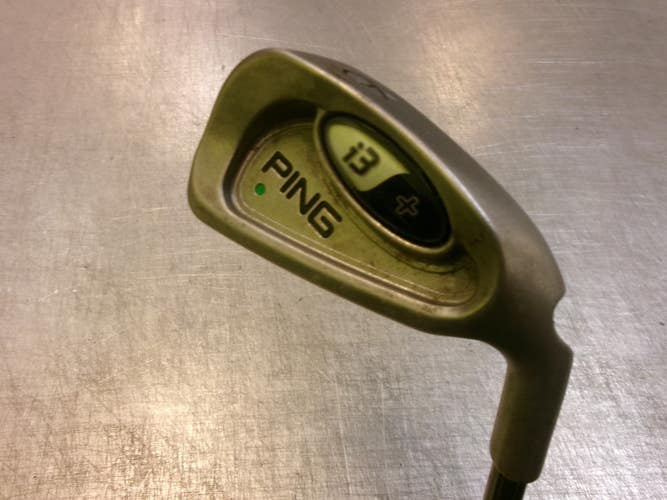 Used Ping I3+ GREEN DOT Mens Individual Iron RH 6 Iron 11339-S000207634